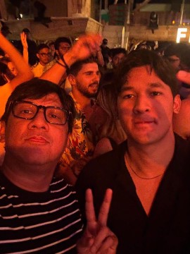 Andre Taulany dan Ardio Taulany (instagram)